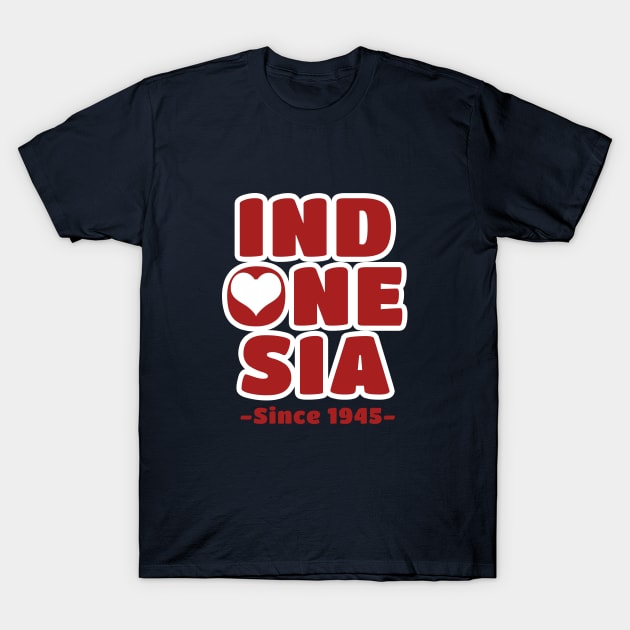 Indonesia T-Shirt by Mapunalajim